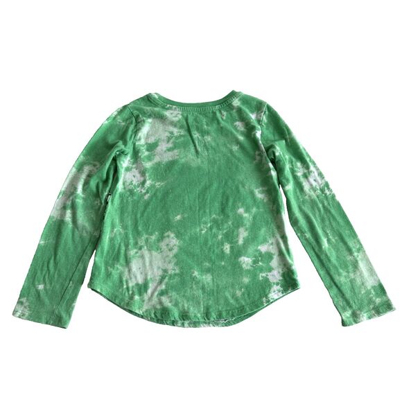 The GRINCH Girls Sz SMALL Dr. Suess T-Shirt Christmas Long Sleeve Tie Dye - Picture 8 of 8